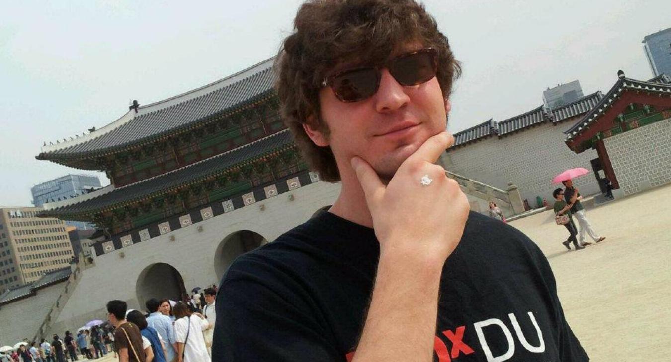 Visiting a temple in Seoul