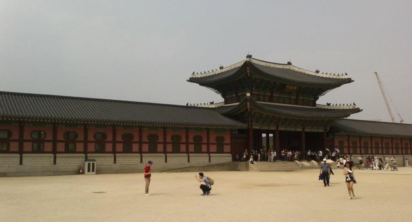 Temple in the city