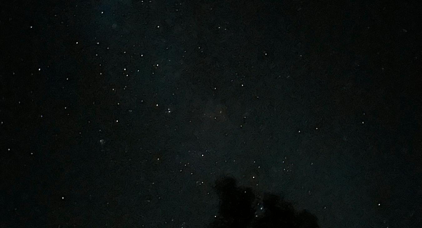 Night sky in New Zealand